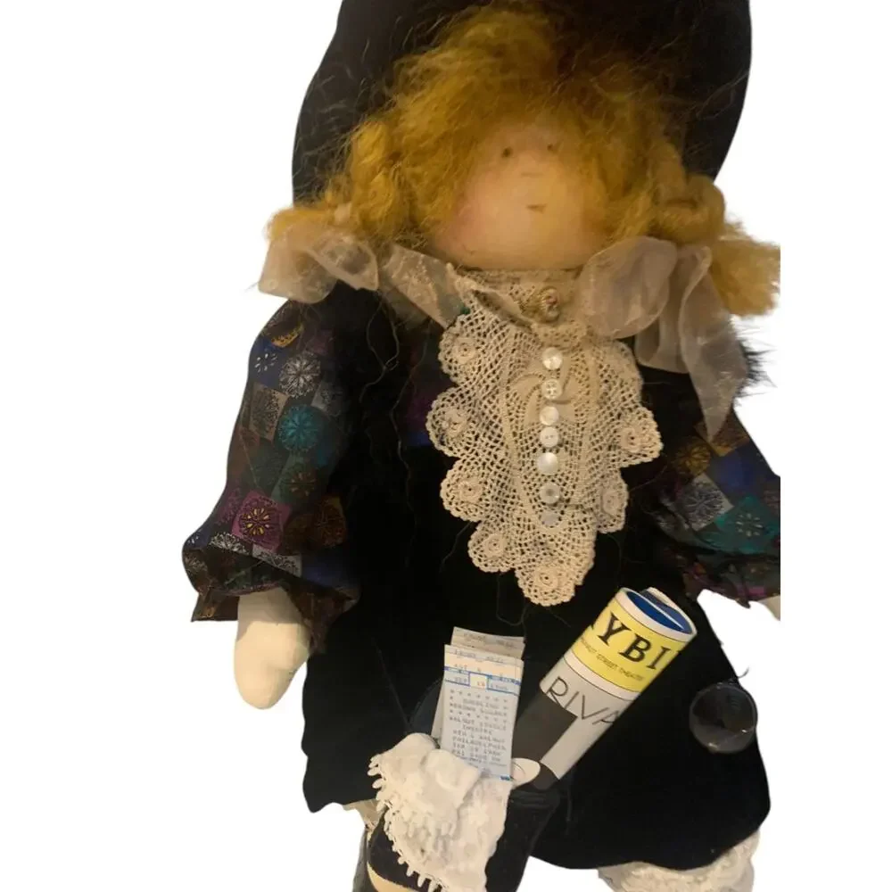 1997 Little Souls Inc Liza A Swanky Soul Handmade Plush Doll Gretchen Wilson 24